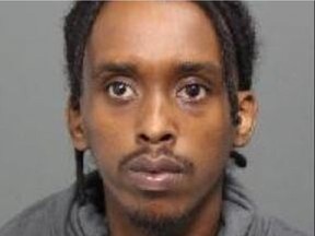 Police are seeking Haybe Farhan Aden, 26, of Ottawa. He is wanted for second-degree murder in the death of Loris Tyson Ndongozi.