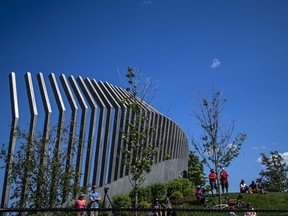 Atlético Ottawa host their first home game against the HFX Wanderers FC in the first game in front of fans Saturday, August 14, 2021, at TD Place during a beautiful summer day.