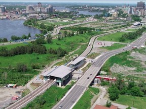 LeBreton Flats, looking east over Bayview Station: One of many files the Ottawa Center federal candidates will have to pronounce on clearly.