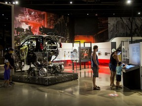 Visitors to the Canada Science and Technology Museum.