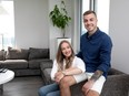 Jean-Gabriel Pageau and his wife Camille moved into their Dale apartment on July 12.