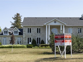 Manotick is at the epicentre of a trend that has seen a quintupling since 2019 of real estate areas in which the average home sells for more than $1 million. This house, at 1071 River Rd., was listed for $3 million.
