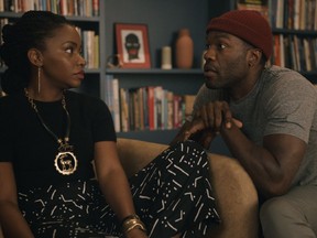 Scary stories: Teynoah Parris and Yahya Abdul-Mateen II in Candyman.
