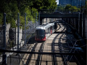 The Confederation Line had LRT trains rolling on it again Saturday, August 14, 2021, after an axle issues halted service to public transit customers.

ASHLEY FRASER, POSTMEDIA