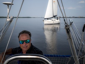 David Morralee is setting sail to raise awareness and funds for Camp Ooch and Camp Trillium. A group of 10 sailors and a cyclist are also participating in the event. They will embark on the adventure Aug. 10 and wrap up Aug. 15.