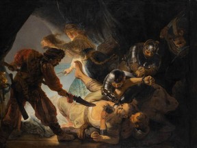 Rembrandt van Rijn, The Blinding of Samson, appears for the first time in North America.