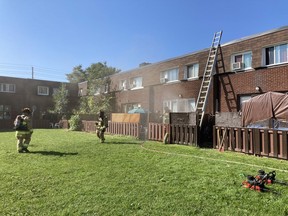 Ottawa Fire Services responded to reports of smoke coming from a Baycrest Drive home on Tuesday morning.