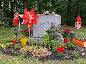 The Beechwood Cemetery grave of Indigenous advocate Dr. Peter Henderson Bryce is often adorned with toys, sacred medicines and more.