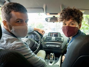 Experts used internal sensors to study air quality within the vehicle.