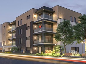 Landric Homes is building three multi-storey apartment buildings in addition to the 56 townhouses that will be available to purchase as part of their Beaumont project.