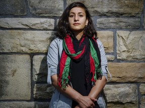 Roya Shams, 26, is an Ottawa woman who fled Afghanistan after her father was gunned down by the Taliban a decade ago. She's now appealing to the Canadian government for help in rescuing her family members who are still in Kandahar.