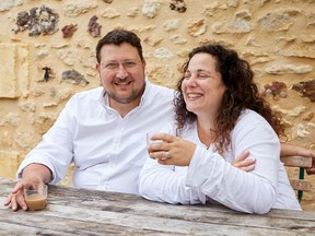 Chefs Sarit Packer, right, and Itamar Srulovich are the founders of Honey & Co. in London, England and the authors of four cookbooks.