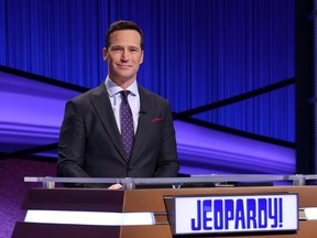 An undated handout photo of short-lived "Jeopardy!" host Mike Richards.