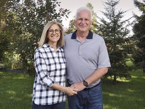 Rino and Mary Licata are shown at their Windsor home on Tuesday, August 17, 2021. The retired educators have created a change.org petition urging the province to mandate vaccines for staff and eligible students returning to school this September.