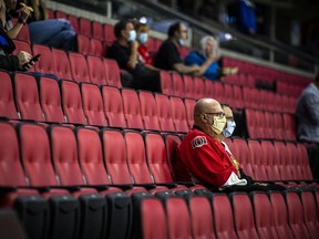 The Ottawa Senators rookies faced off against the Montreal Canadiens rookies on Saturday in the first game that spectators had been allowed to attend at Canadian Tire Centre since early in 2020.