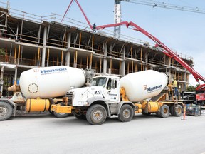 Concrete is the primary construction material in every Lépine development. SUPPLIED PHOTOS