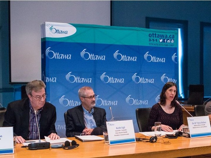  Anthony Di Monte, pictured far right in this file photo, has led the city’s COVID-19 vaccine task force for most of 2021. Errol McGihon/Postmedia