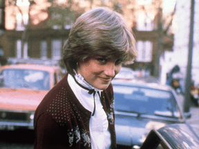 Lady Diana in November 1980, when she was living at the Earl’s Court flat.