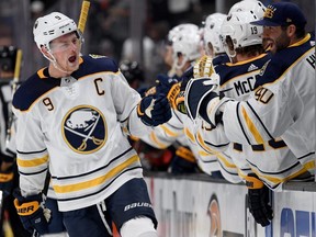Jack Eichel is no longer the captain of the Buffalo Sabres in the latest twist in his disintegrating relationship with the team. GETTY IMAGES FILES