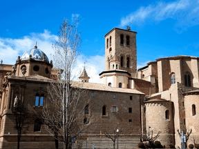 The Chuch of Solsona in Catalonia, Spain. Bishop Novell's desire to study demonology apparently led him to meet and become close to Silvia Caballol, an expert in satanism.