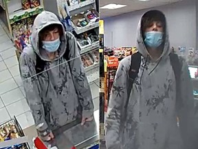 Police is asking for the public’s help in identifying a man who robbed a convenience store on Walkley Road on August 30.