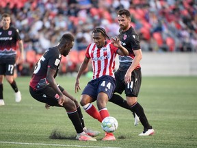 Cavalry FC took on Atletico Ottawa in Ottawa on Sept. 25, with safely vaccinated fans in attendance.