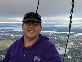 Martin Isabelle has been flying hot air balloons for over a decade.  He is one of the pilots for this year's edition of the Gatineau Hot Air Balloon Festival, which continues until Monday.