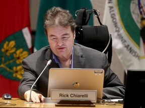 Coun. Rick Chiarelli, pictured here in early 2020, was taken to a hospital this week and  has been undergoing medical tests.