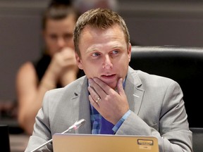 A file photo of Ottawa city councillor Scott Moffatt from October 2019.