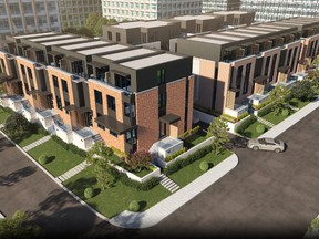 : The Gramercy Westboro is an enclave of 29 contemporary townhomes between Scott Street and Richmond Road.