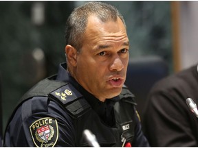 Chief of Police Peter Sloly, pictured in this file photo.