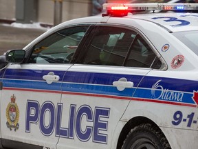 An Ottawa police cruiser.