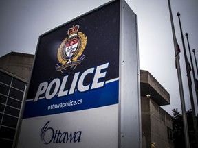 File: Ottawa Police headquarters in downtown Ottawa.