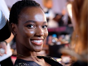 Herieth Paul prepares backstage during the 2018 Victoria's Secret Fashion Show in New York at Pier 94 in New York City. Paul, a super model discovered here in Ottawa, deserves more recognition locally.