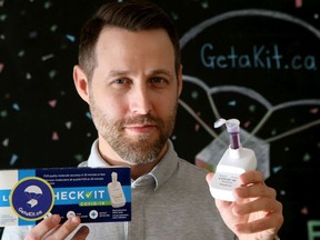 University of Ottawa professor and nurse practitioner Patrick O'Byrne helped develop a rapid test kit for HIV that has been adapted for COVID testing - to help reach people who face barriers to traditional testing.