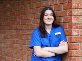 Haley Venable is taking a PSW training course that focuses o