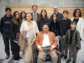 Richcraft Homes founder Kris Singhal, his wife Manju, and their family came together at the grand opening of the Richcraft Hope Residence on Montreal Road last week. The residence was named in recognition of the largest donation in the almost-40-year history of the Shepherds of Good Hope.