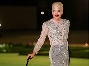 FILE PHOTO: Selma Blair attends the Academy Museum of Motion Pictures gala in Los Angeles, California, U.S., September 25, 2021.