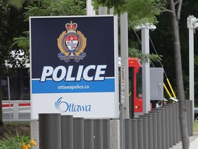 Ottawa Police headquarters on Elgin Street in Ottawa.