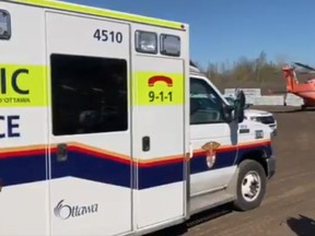 File image of an Ottawa Paramedic Service rig.