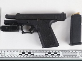 Loaded gun seized and two men charged with several firearms offences by the Ottawa police street crime unit.