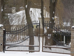 The home of Michael Wekerle, a former CBC Dragon's Den star in Caledon, where the body of 18-year-old Tyler Swartz was found.