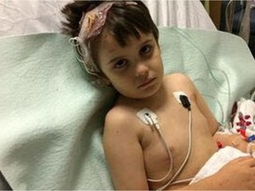 Lucas Whitford, 6, is currently at CHEO. His family is asking for donations in order to afford accomodations close to the hospital in Ottawa.