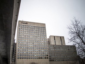 A file photo shows the downtown Ottawa headquarters of the Department of National Defence. In 2022, the city expects to receive $164 million from payments in lieu of taxes from the federal government.