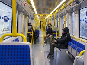 LRT service was placed out of order after a derailment on Sept. 19, but reopened last Friday, when seven double-car trains started serving the public.