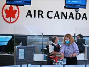 Restrictions on unvaccinated travellers on trains and planes begin Tuesday.