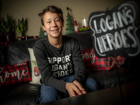 Logan Hussien will be turning 13 on Nov. 26 and celebrating his special day with a Party with a Purpose to raise money for CHEO.