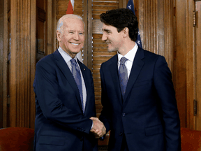 President Joe Biden is unlikely to do Canada a good turn just because we treated him to a nice dinner five years ago.