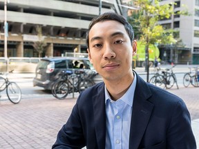 Newly elected MP Kevin Vuong (Spadina-Fort York), seen in a file photo from Oct. 9, 2018, sits as an Independent after being dropped as a Liberal candidate just days before the Sept. 20, 2021, federal election.