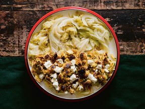 Braised and dressed cabbage from Well Seasoned.